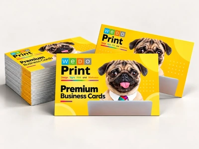  Vibrant Wedo Print Business Cards Webp