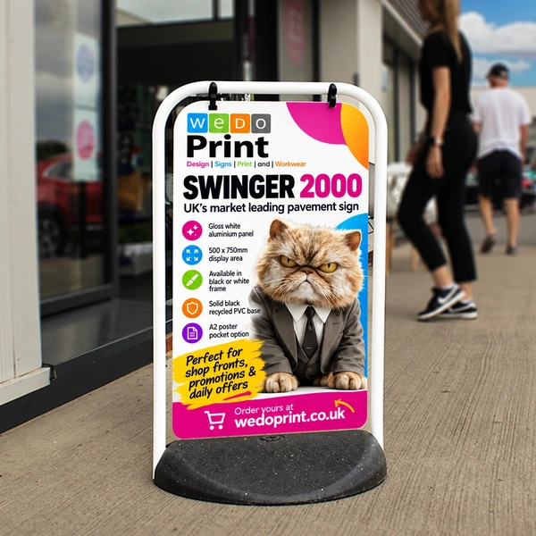  Swinger 2000 Pavement Display Sign
